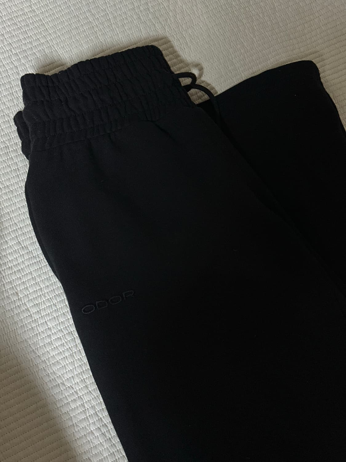 오도어 스킨팬츠 블랙 상품이미지2