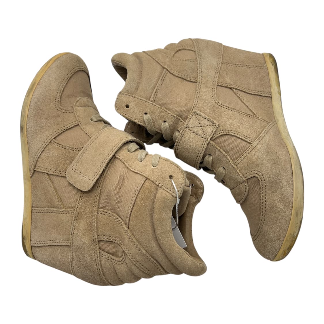 240 W 아쉬 애쉬 보위 웨지힐 스니커즈 베이지 상품이미지2