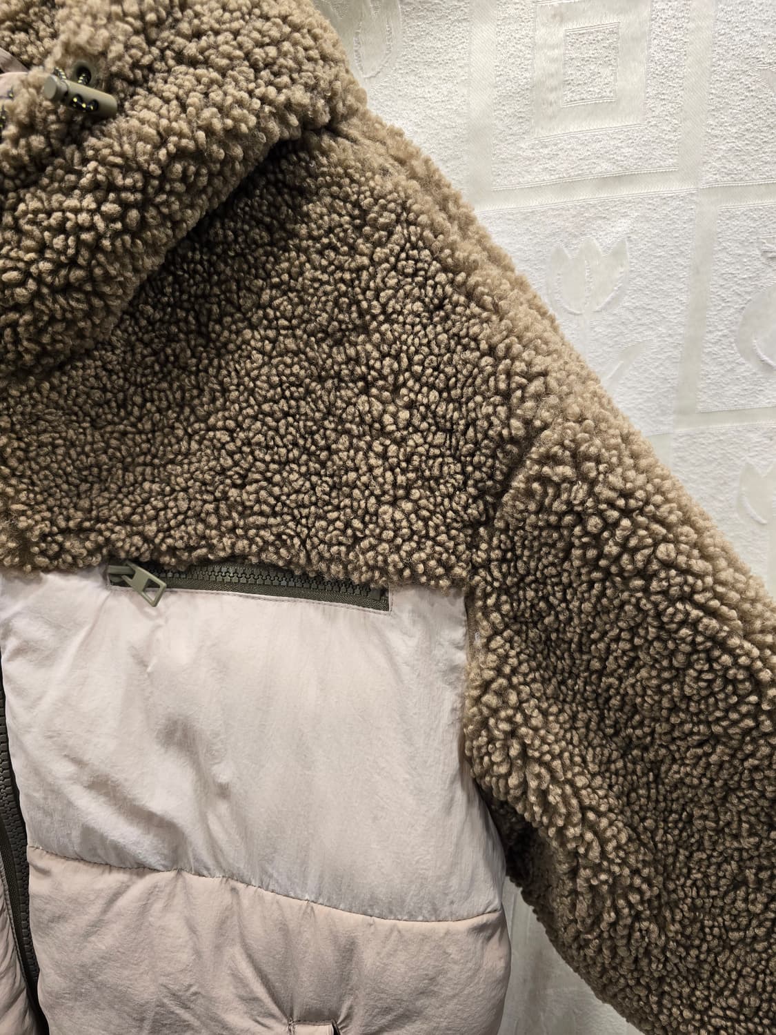 자라 양털 덤블 패딩 후드 점퍼 55~66 상품이미지3