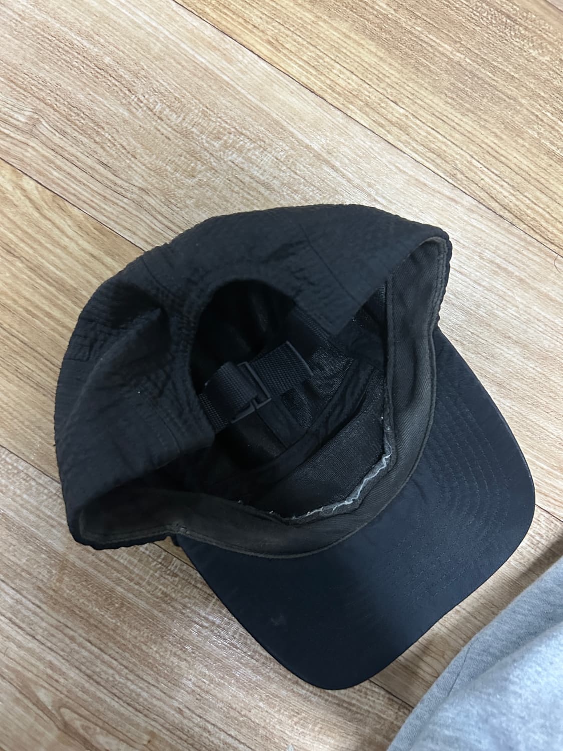 슈프림 박스로고 캡프캡 블랙 상품이미지3