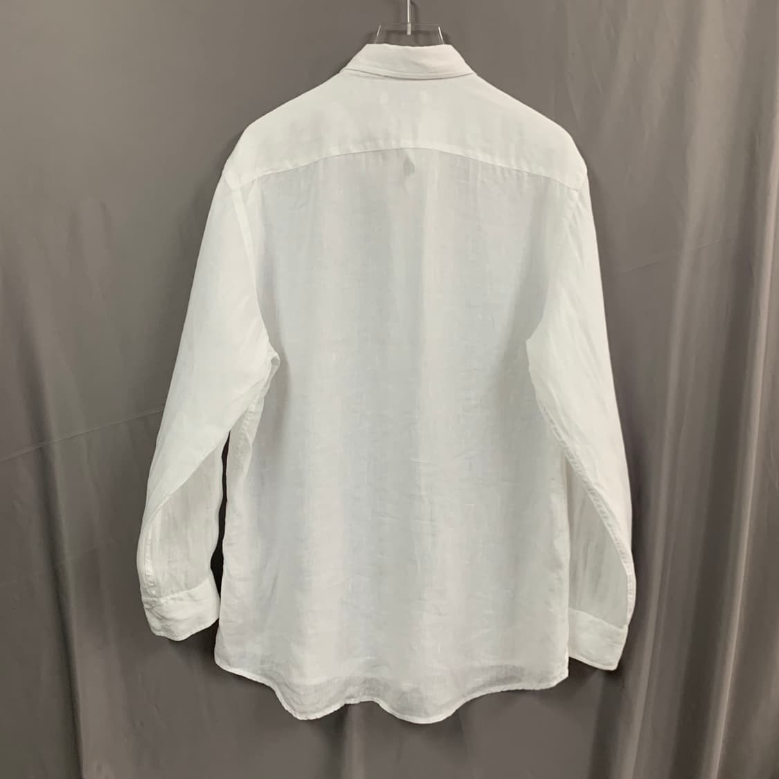 L 헤지스 화이트 린넨 셔츠 남방 상품이미지2