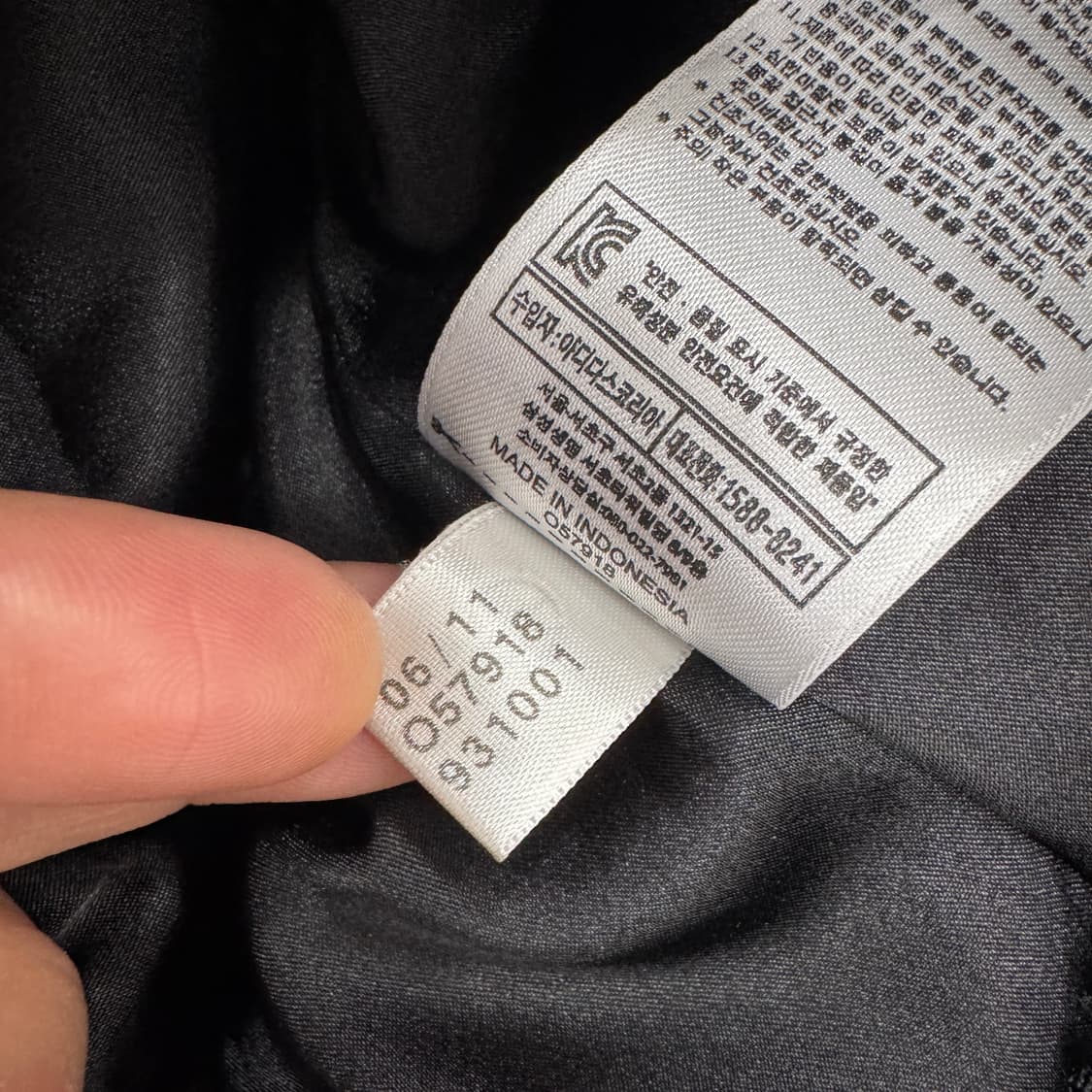 여성용 85 아디다스 블랙 퍼 후드 자켓  상품이미지7