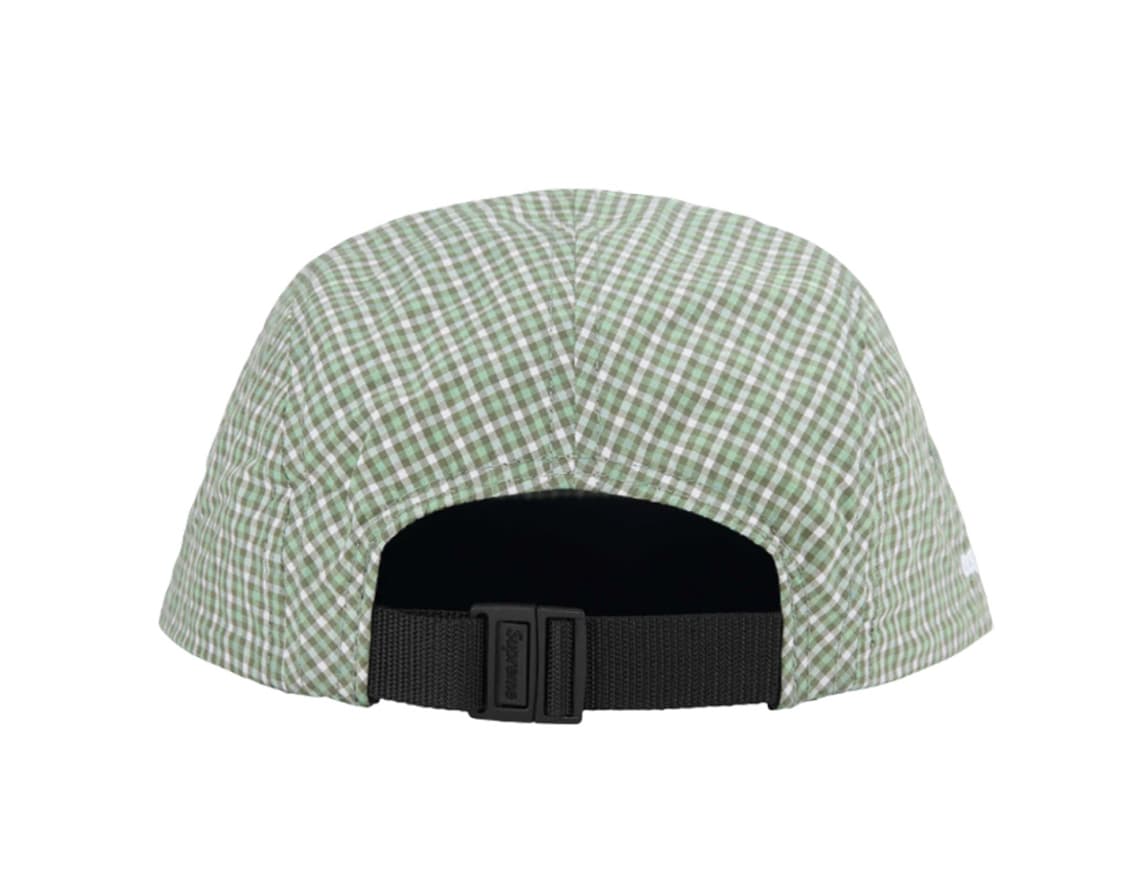 슈프림 코듀라 플레이드 캠프캡 올리브 25SS 상품이미지2