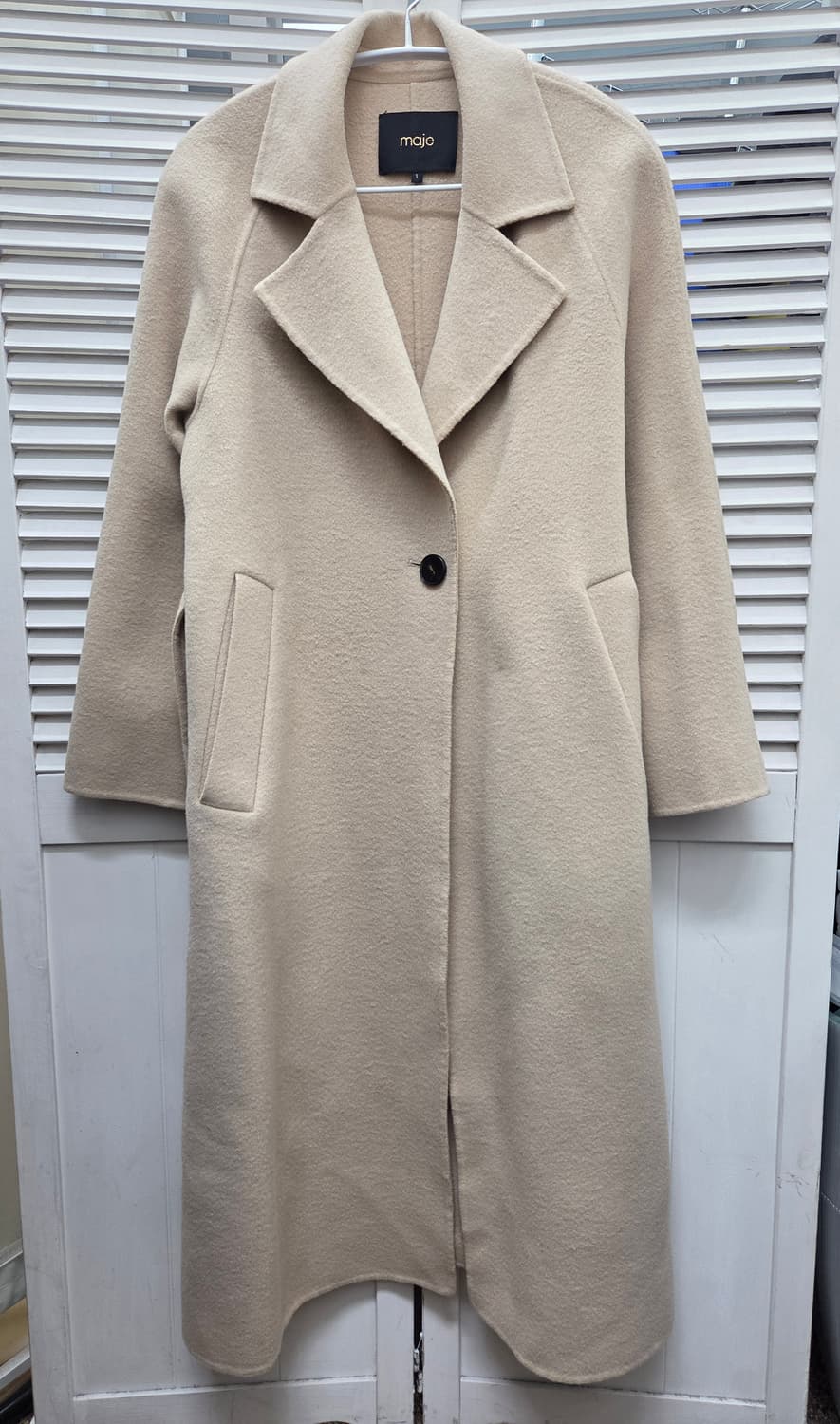 마쥬 울캐시미어 롱코트 상품이미지1