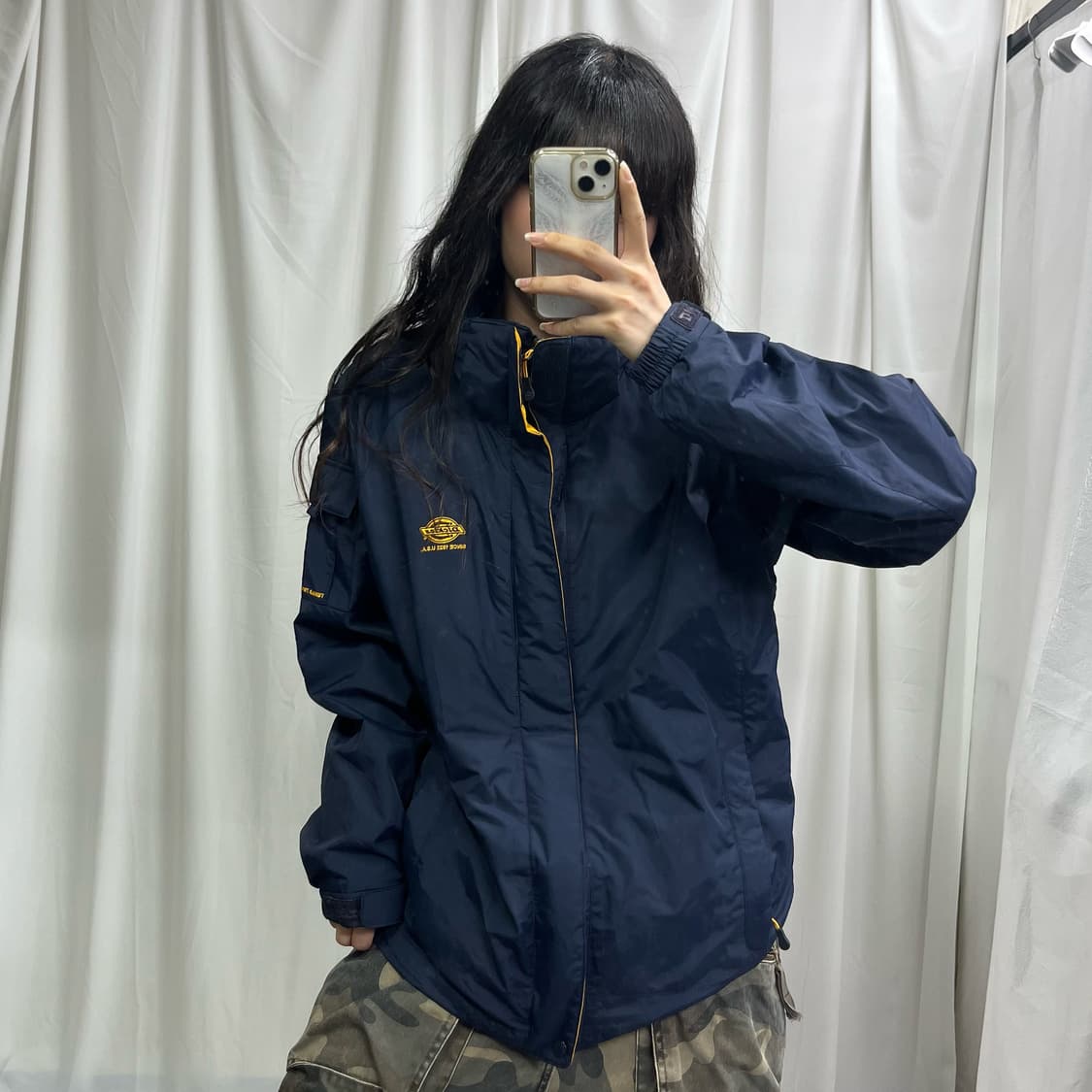Dickies navy wind break jacket 상품이미지1