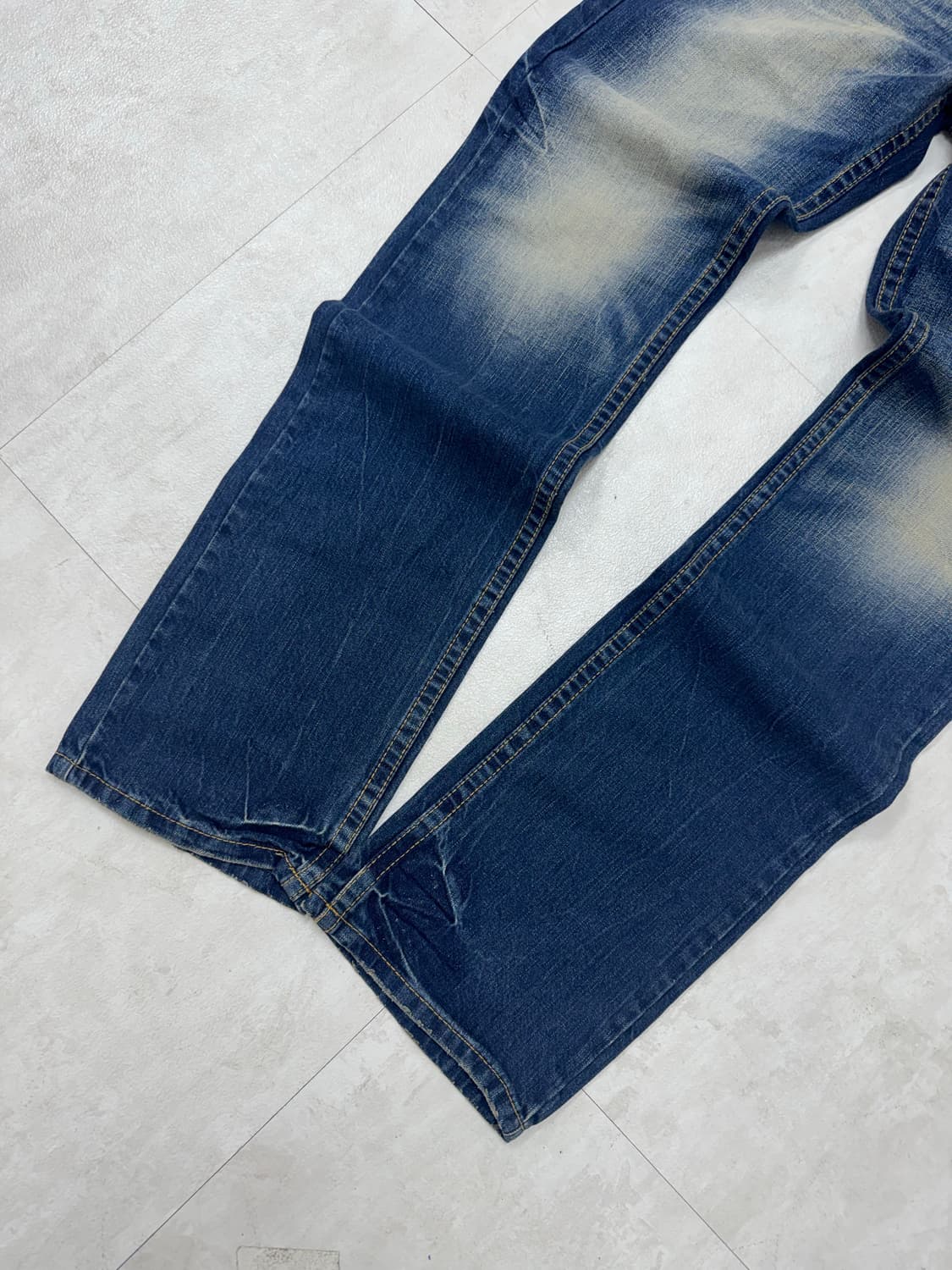 •RED PEPPER Y2K 자수 윙 포켓 데님 상품이미지3