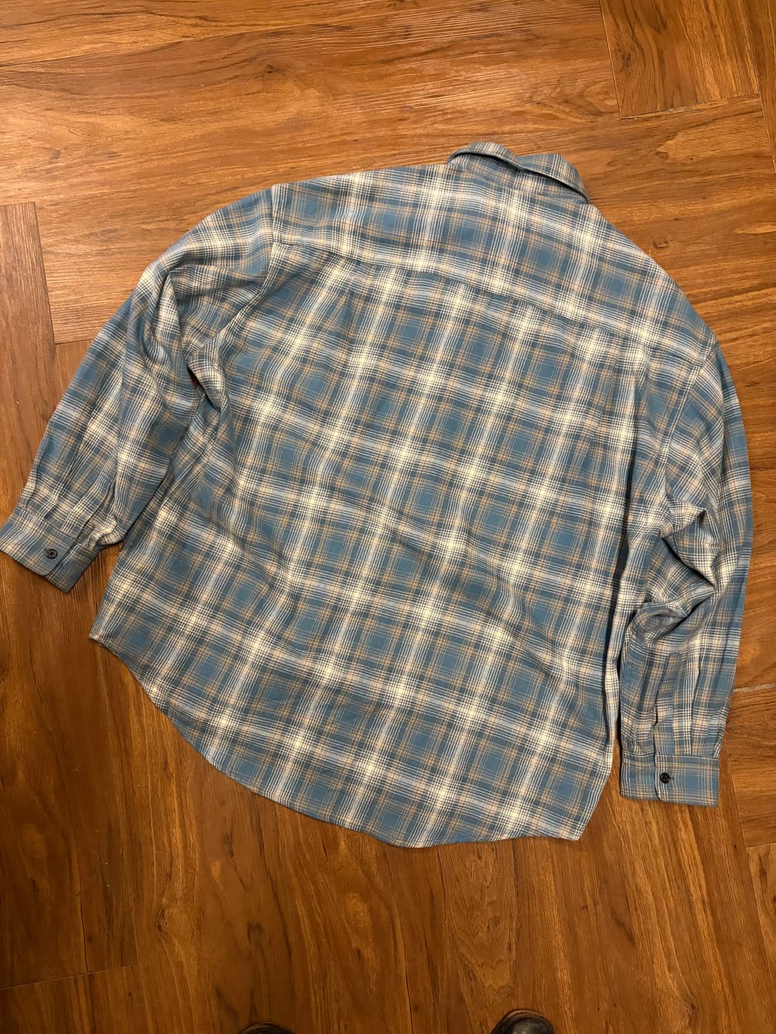 FREAK'S STORE BLUE CHECK SHIRT 상품이미지5