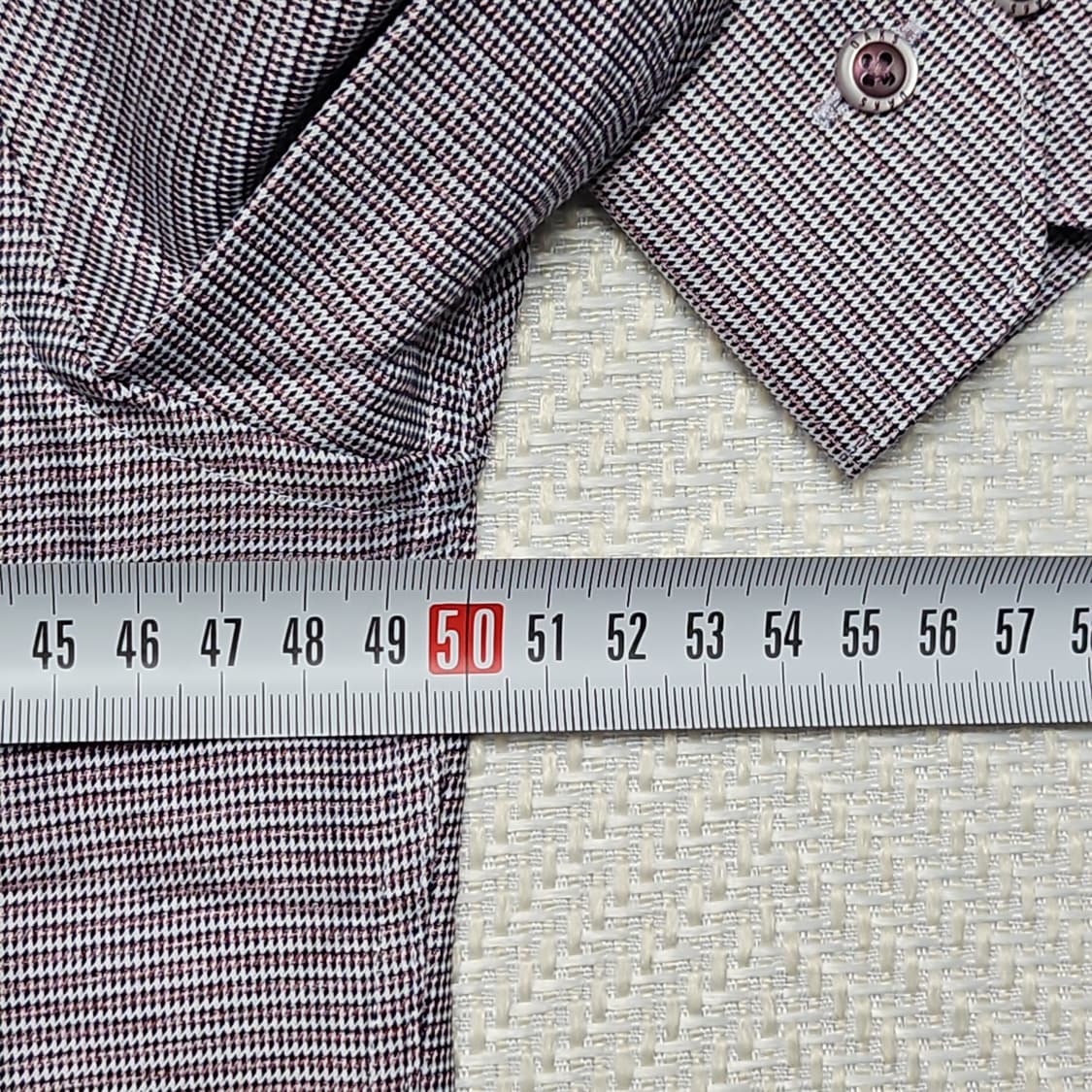 닥스(DAKS) 남성 컴포트 슬림핏 체크 셔츠 95 상품이미지9