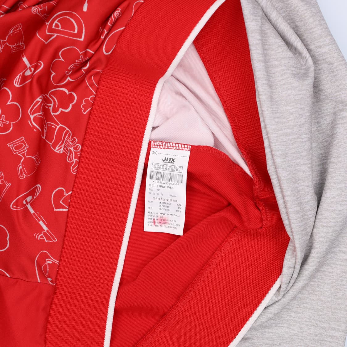 [95] JDX 여성 골프 맨투맨 긴팔티 1217H1 상품이미지4