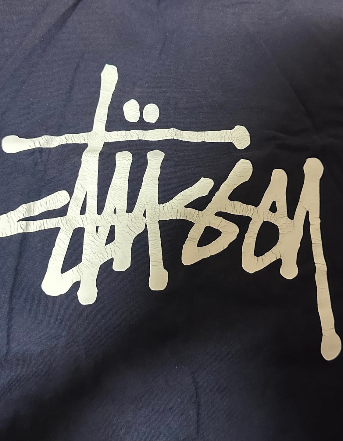 Stussy 반팔 티셔츠 L 네이비 2022 상품이미지3