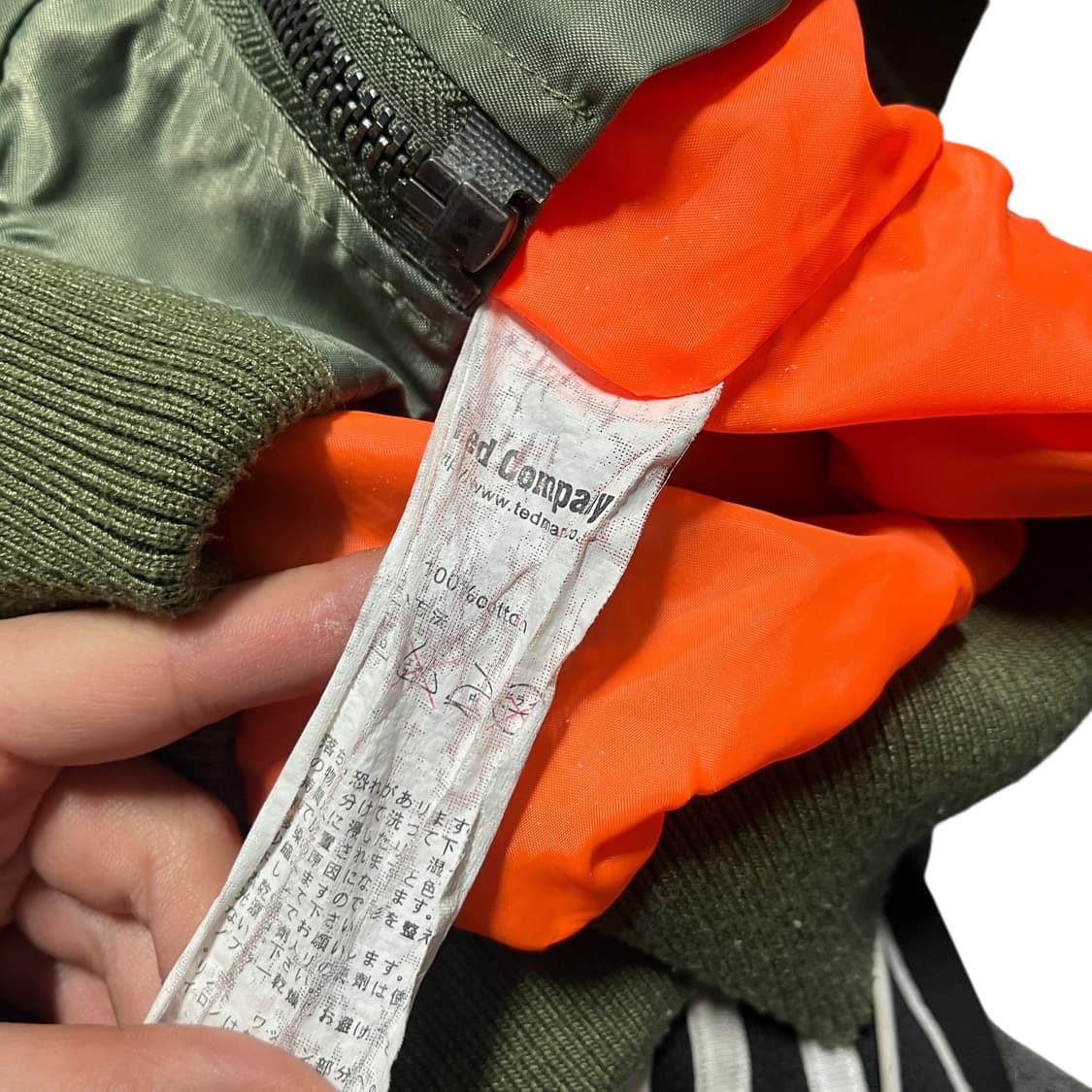 테드 컴퍼니 테드맨 MA-1 봄버 항공점퍼  상품이미지4