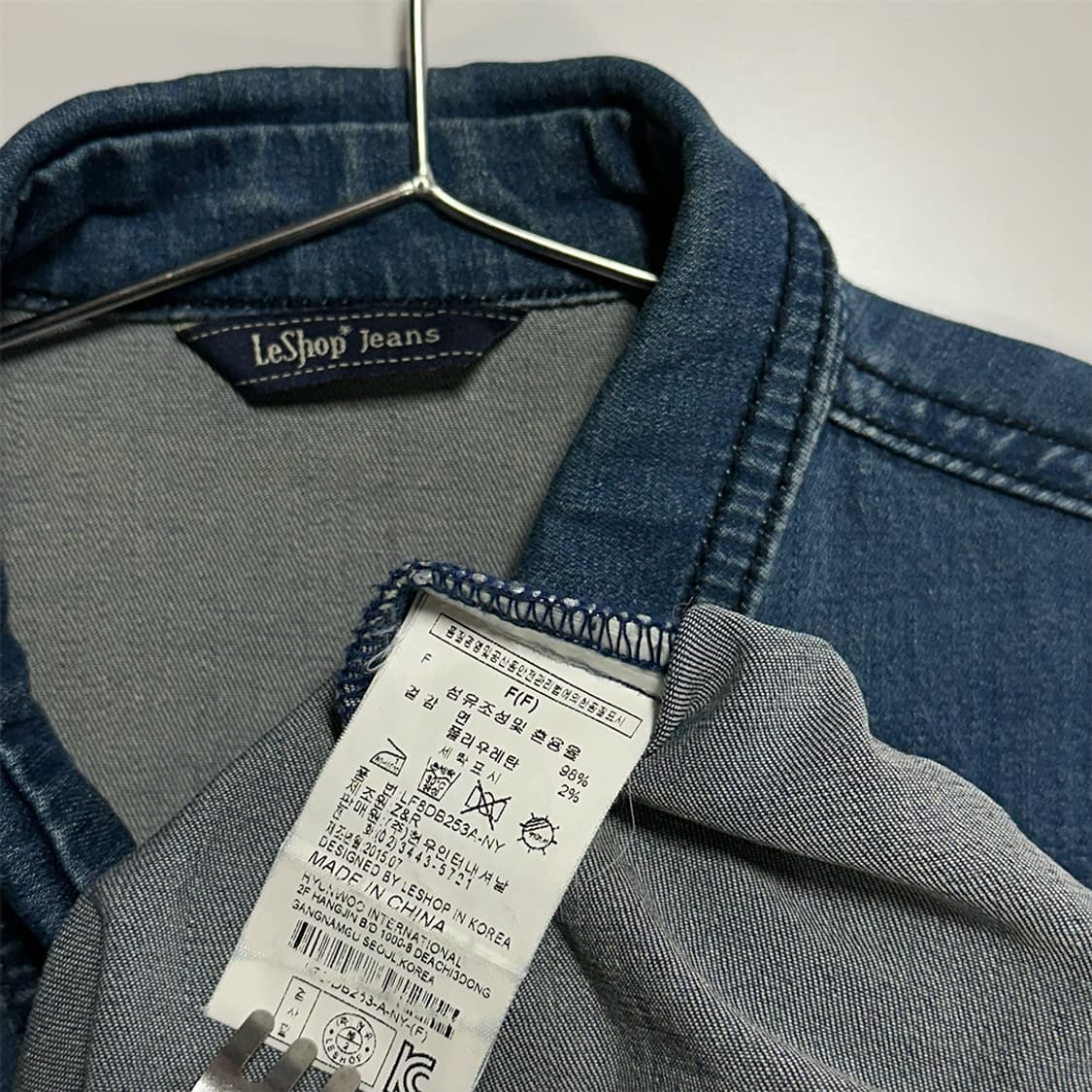 르샵 데님 셔츠 자켓 상품이미지3