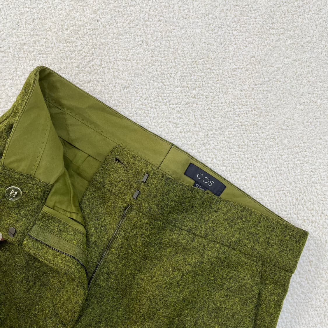 34 코스 여성 와이드 울 팬츠 0310M 상품이미지2