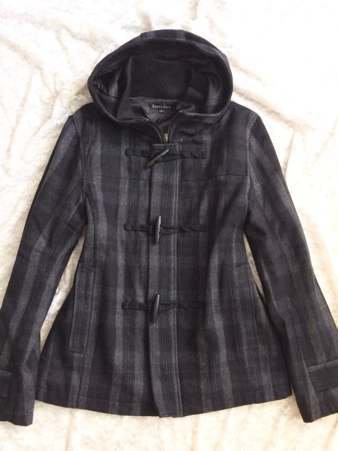 Vintage Sorridere charcoal navy duffle h 상품이미지2