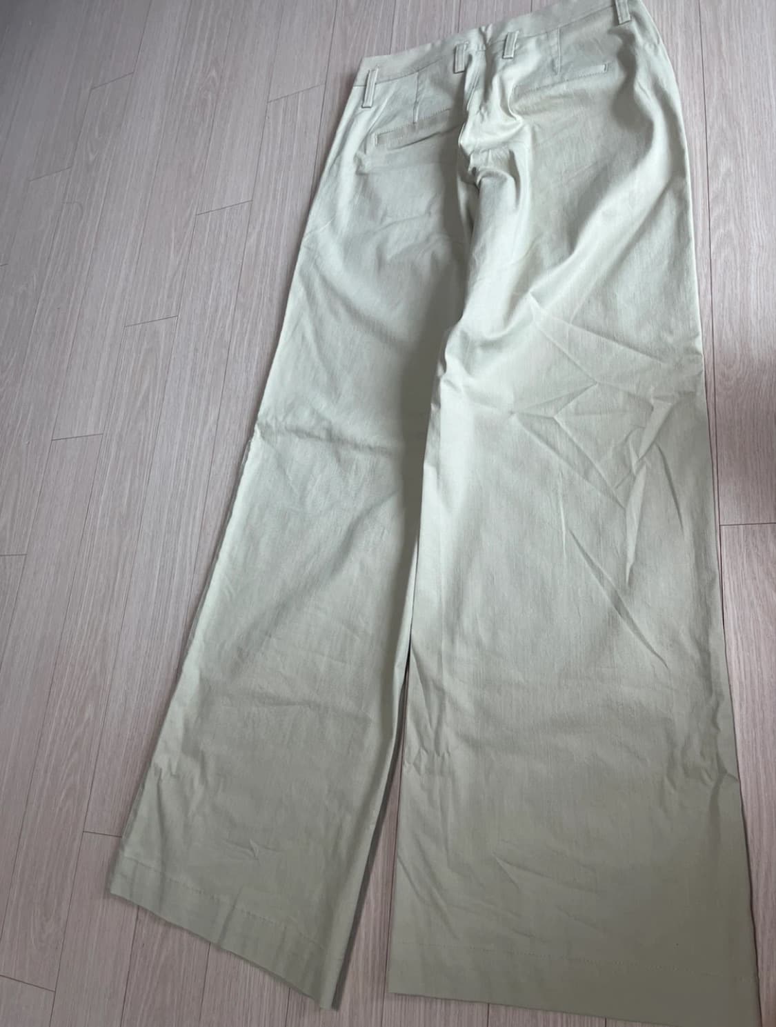 블랙업 와이드 팬츠 S 상품이미지3