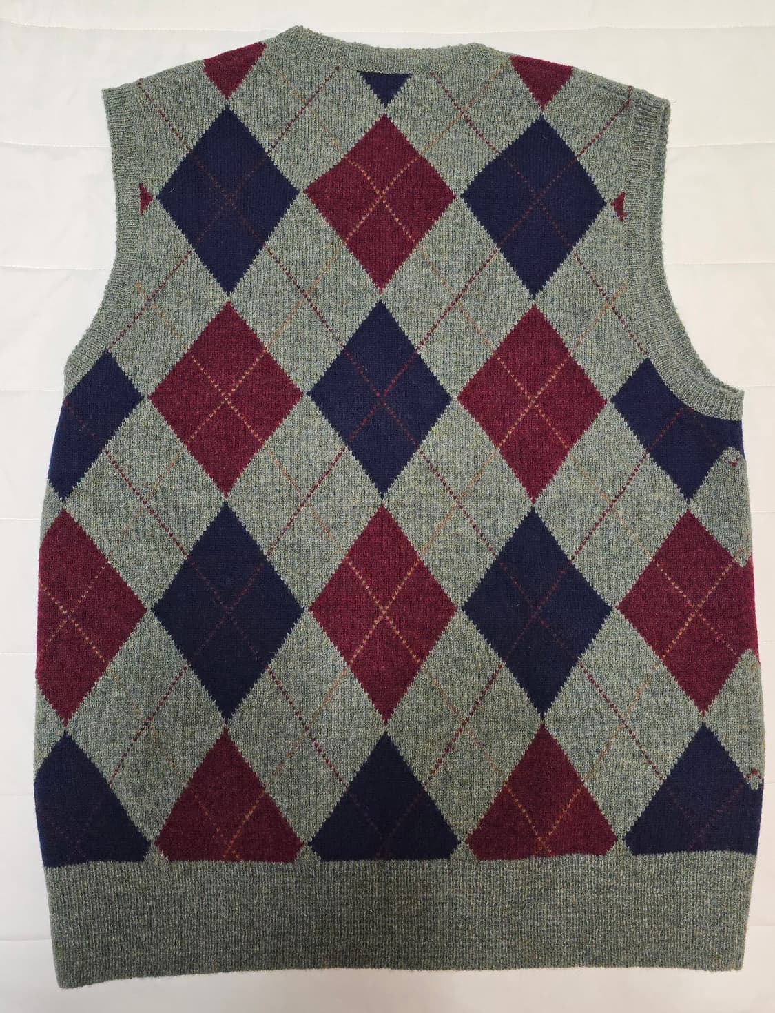 폴로 랄프로렌 아가일 니트 베스트 L 상품이미지2