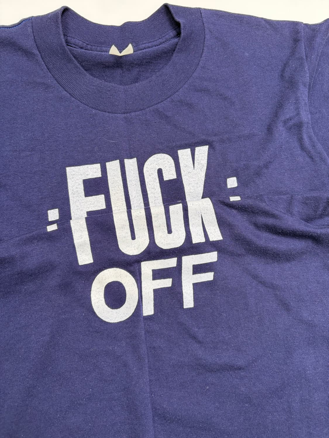 90s Fuck Off Tee (navy) 상품이미지5