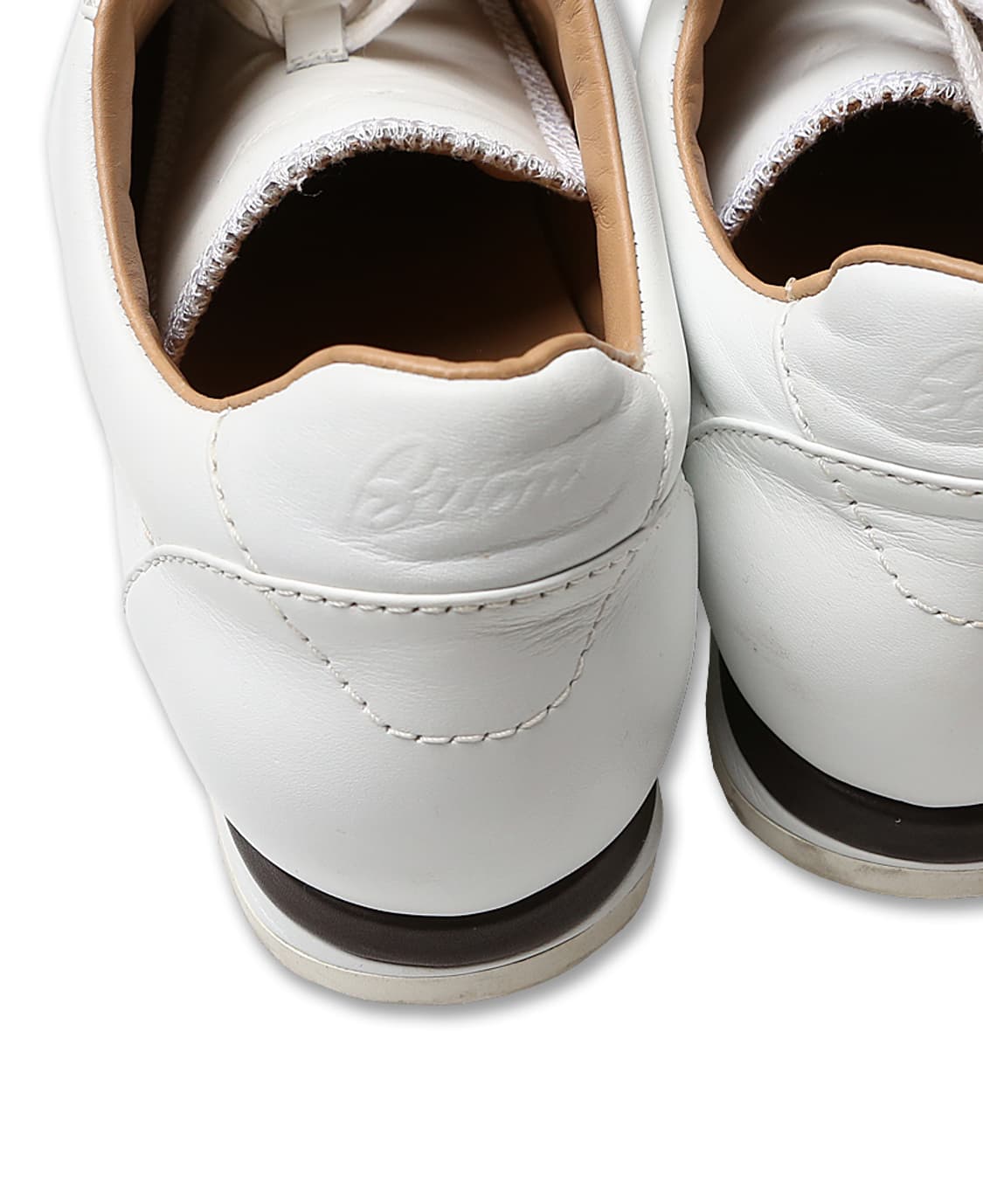 브리오니 [Brioni] 럭셔리 클래식 화이트 스니커즈 상품이미지4