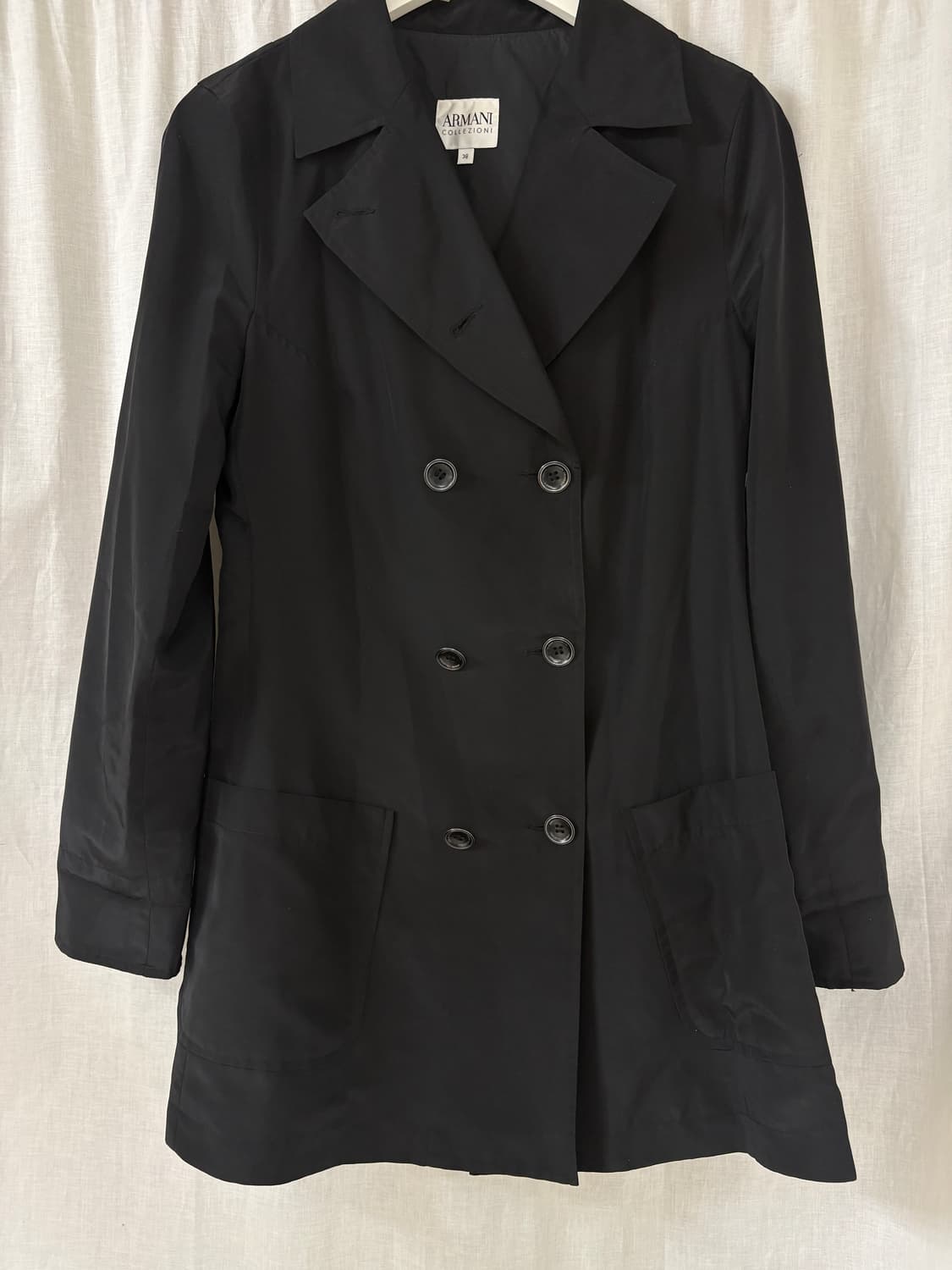 [38] 아르마니 꼴레지오니 나일론 코트 상품이미지2
