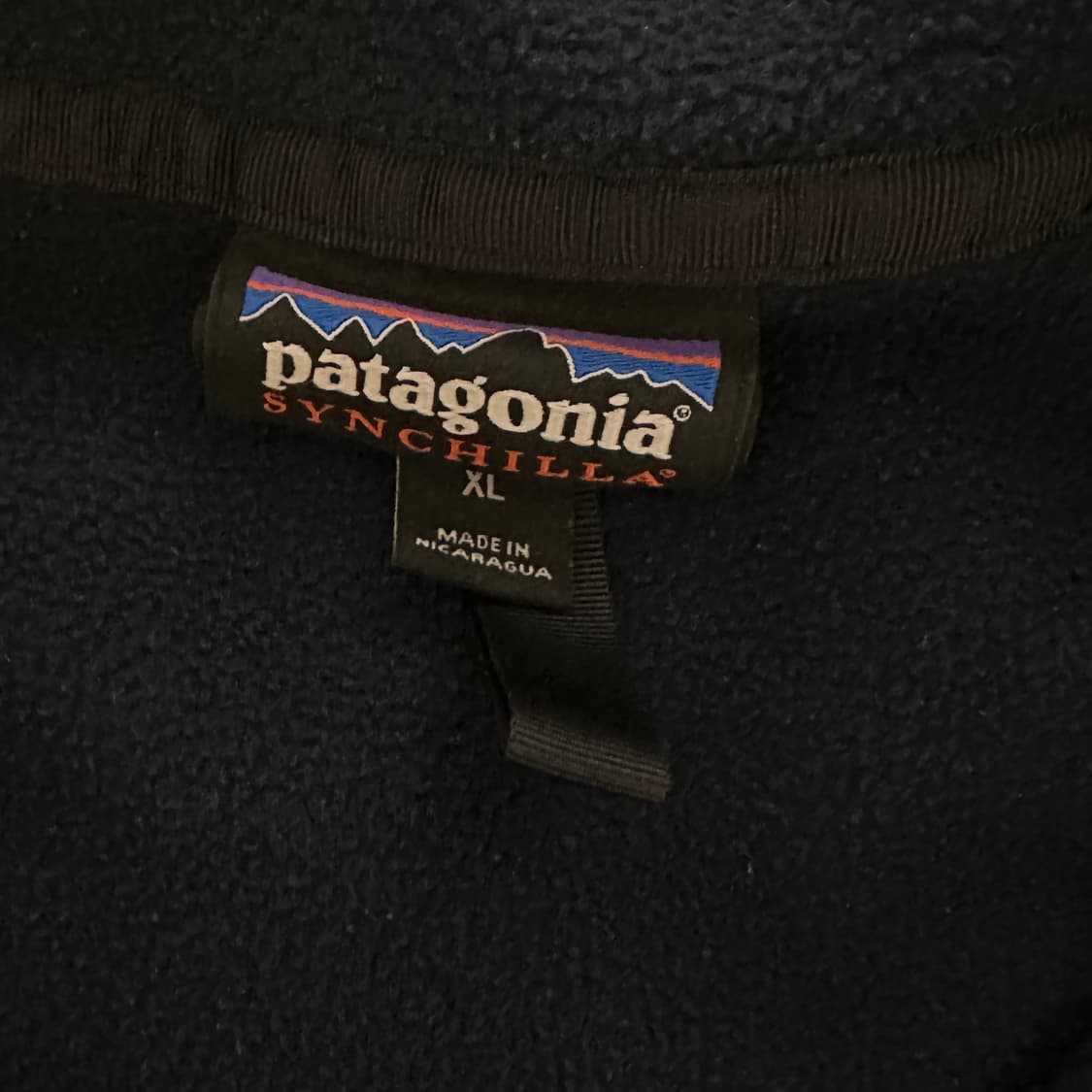 10s 파타고니아 신칠라 스냅티 네이비 레드 XL 상품이미지6