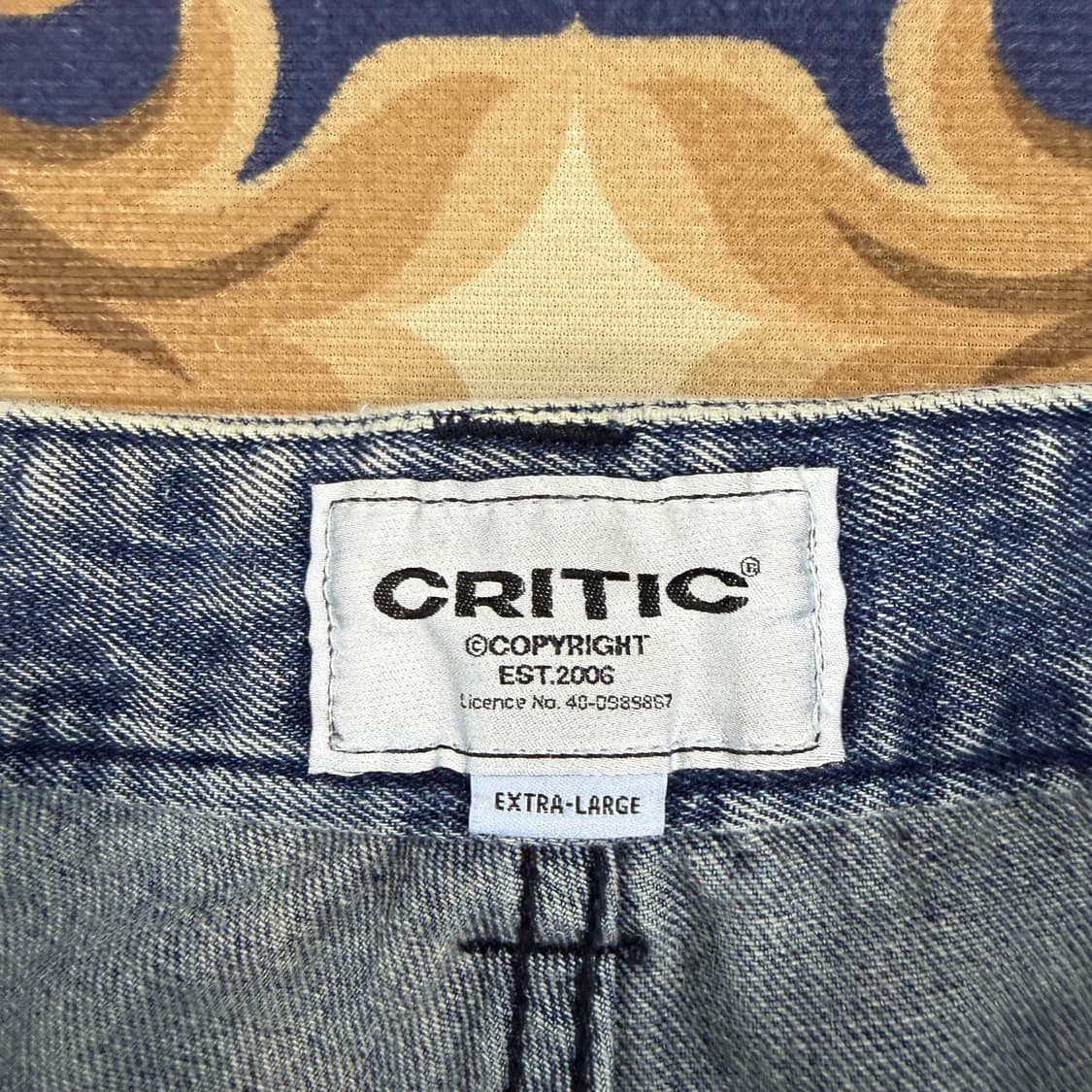 (XL)크리틱 CRITIC 카고 디테일 데님팬츠 상품이미지2