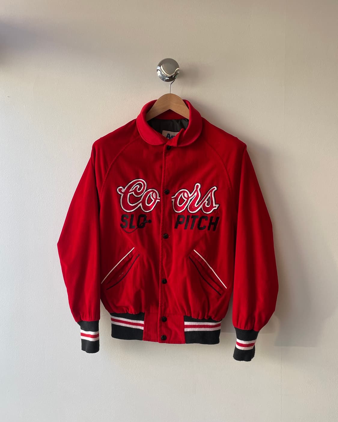 80-90’s Canada corduroy varsity jkt 바시티 상품이미지3