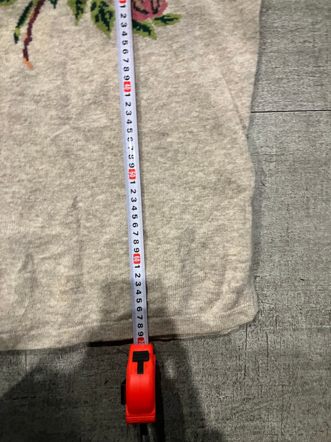 일본빈티지 Takashimaya 오리엔탈보헤미안 플라워 니트스웨터 상품이미지3