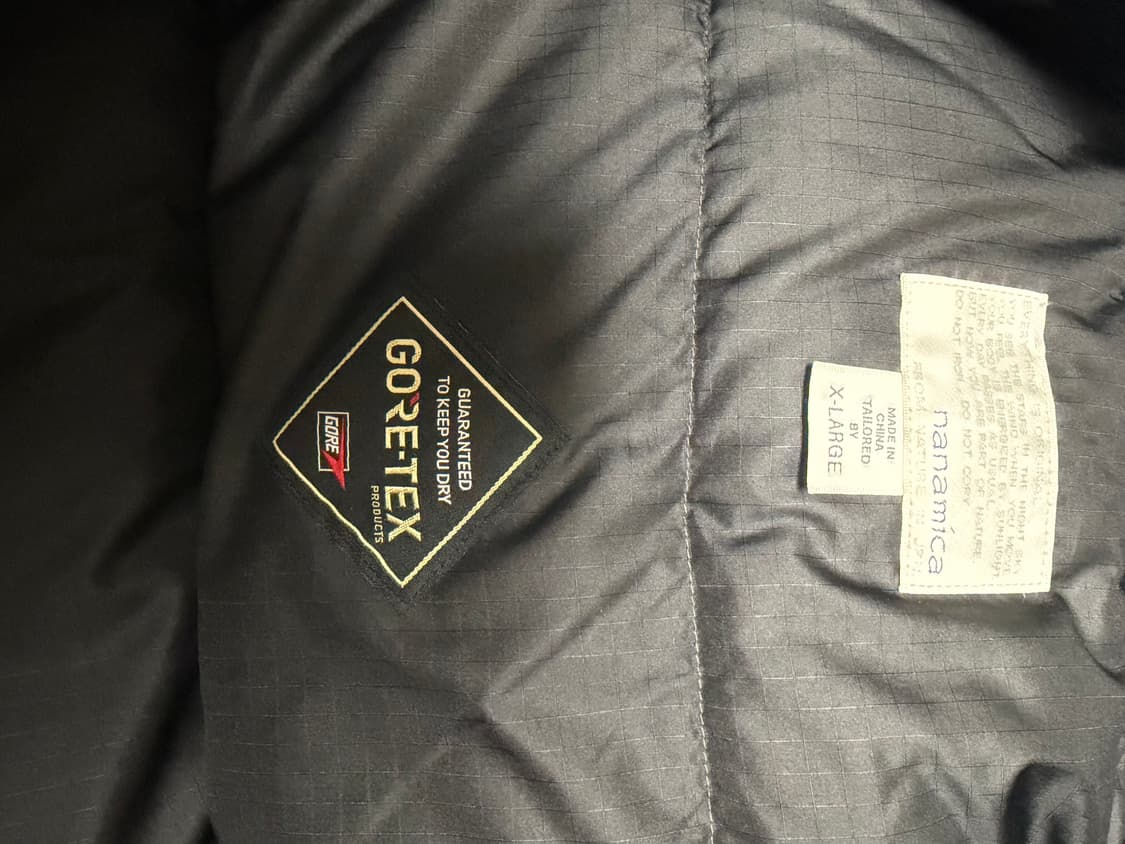 나나미카 고어텍스다운 자켓XL 상품이미지5