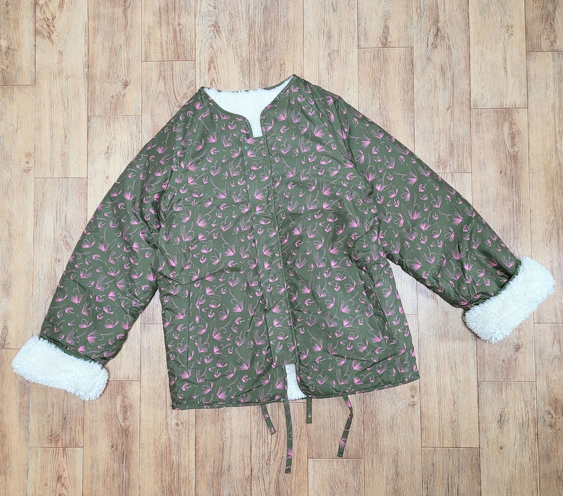 늘(NEUL) 리버시블 양털자켓 프리사이즈 새상품 상품이미지5