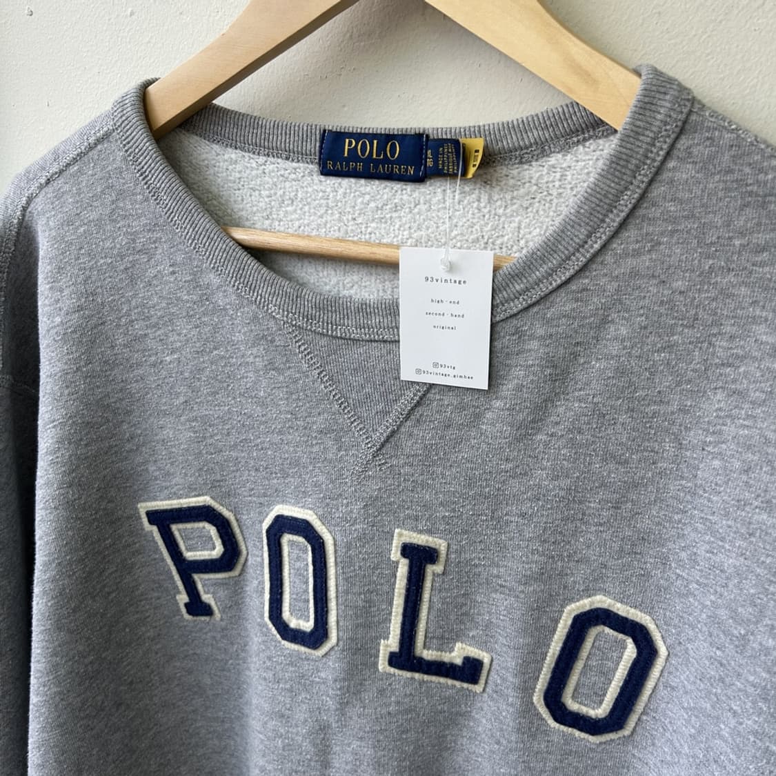 15449 - 폴로 랄프로렌 그레이 맨투맨 상품이미지3