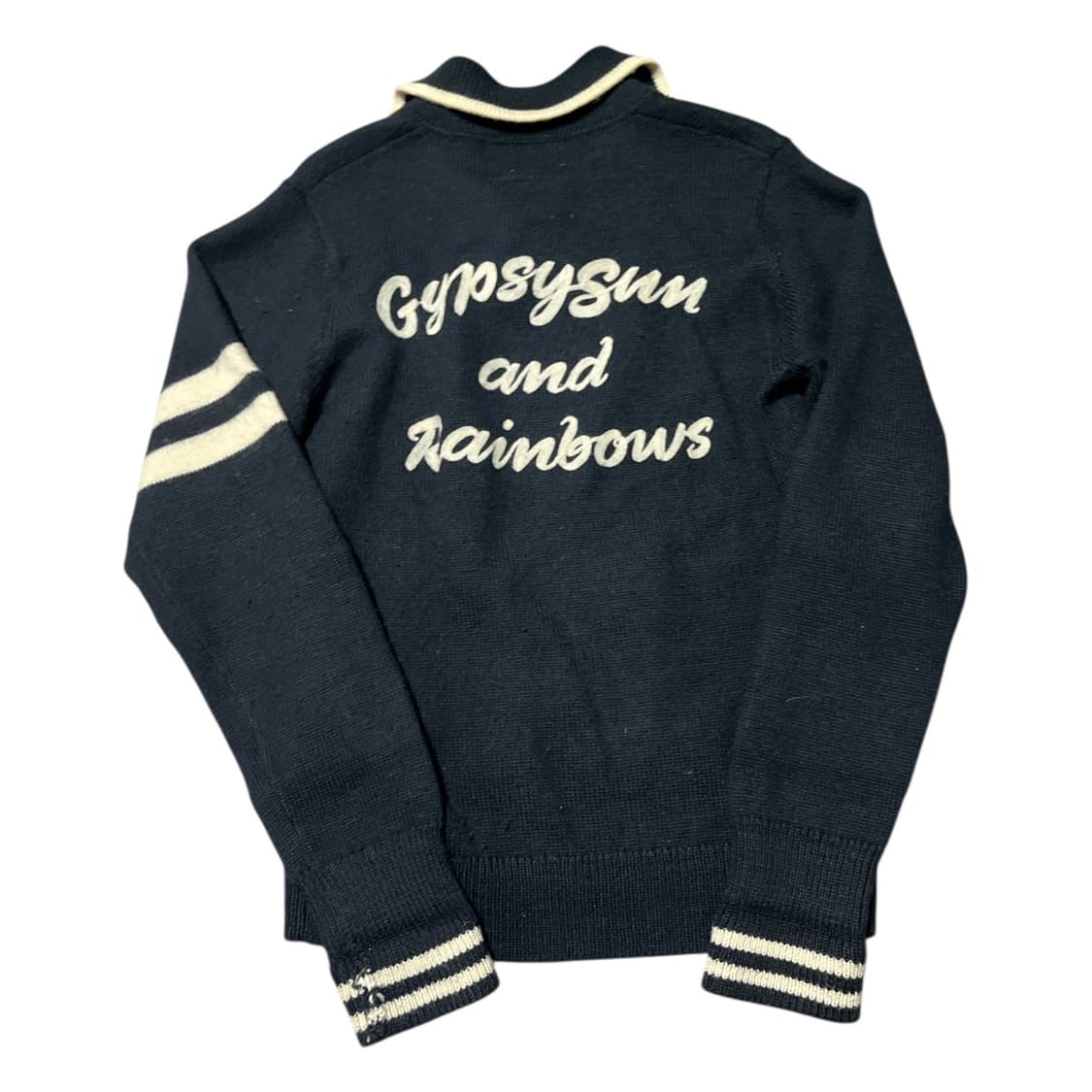 히스테릭 글래머 원버튼 레터링 니트 상품이미지2