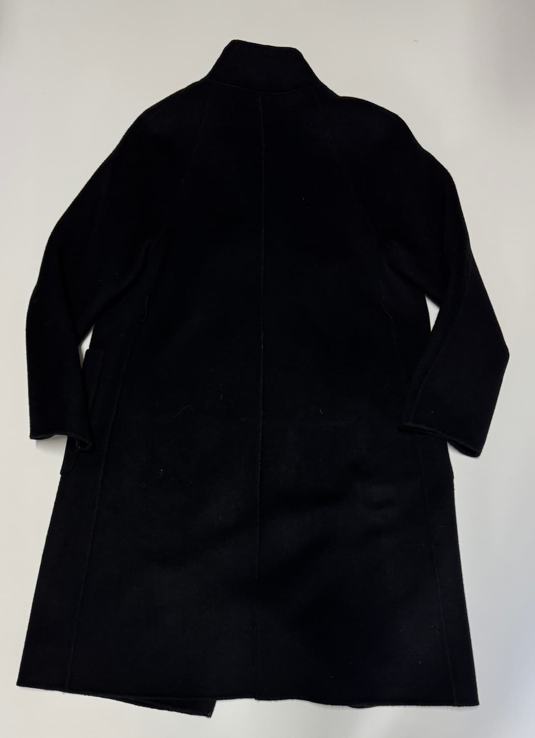 여성 보이스오브보이스 보브 미니멀 블랙 울 코트 55 상품이미지3