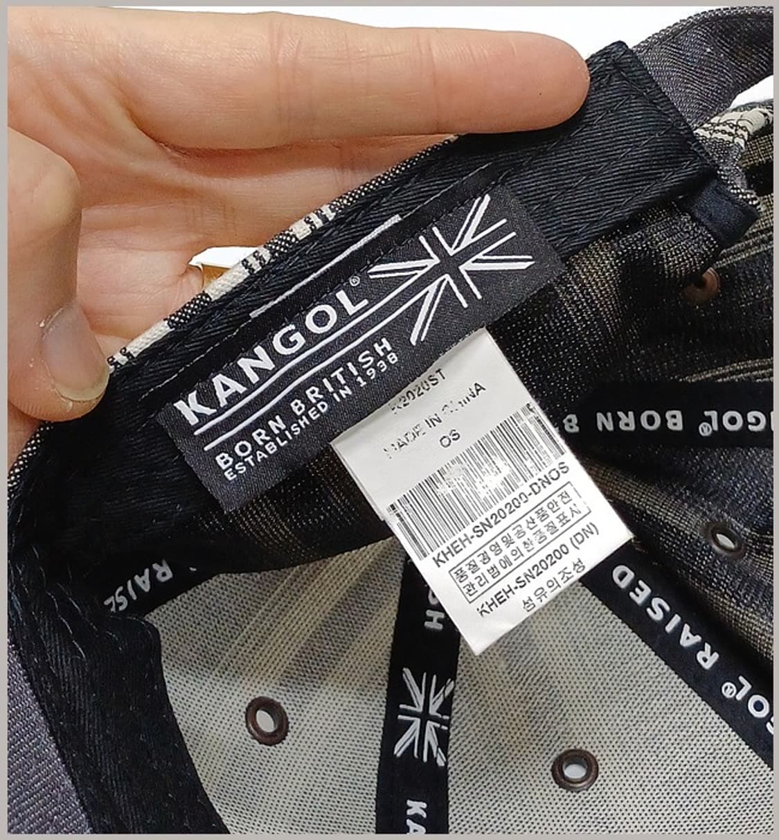 캉골 정품 스냅백 모자 J-947 상품이미지6