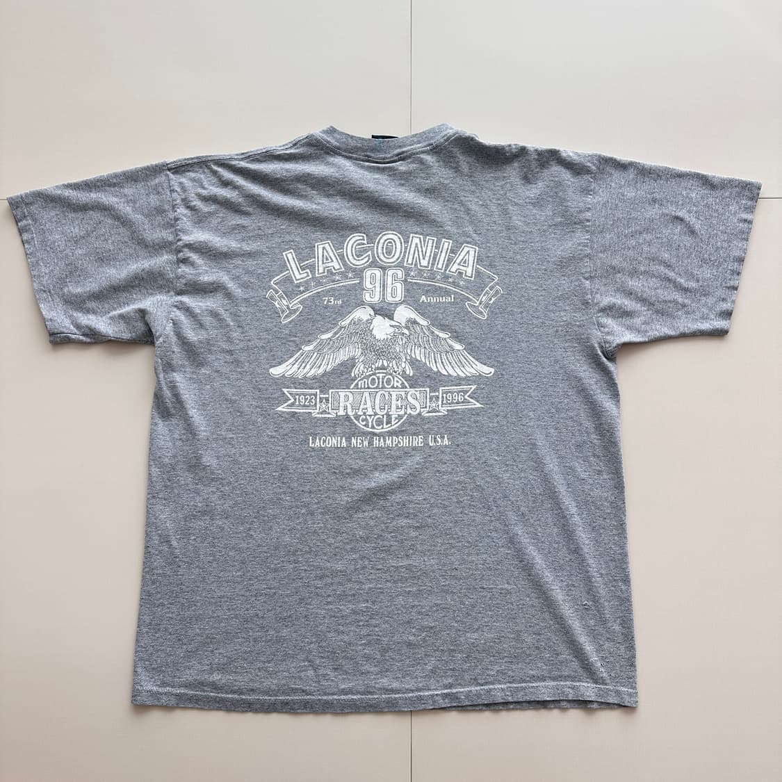 90s 소피 LACONIA 모터사이클 티셔츠 XL MADE IN USA  상품이미지5