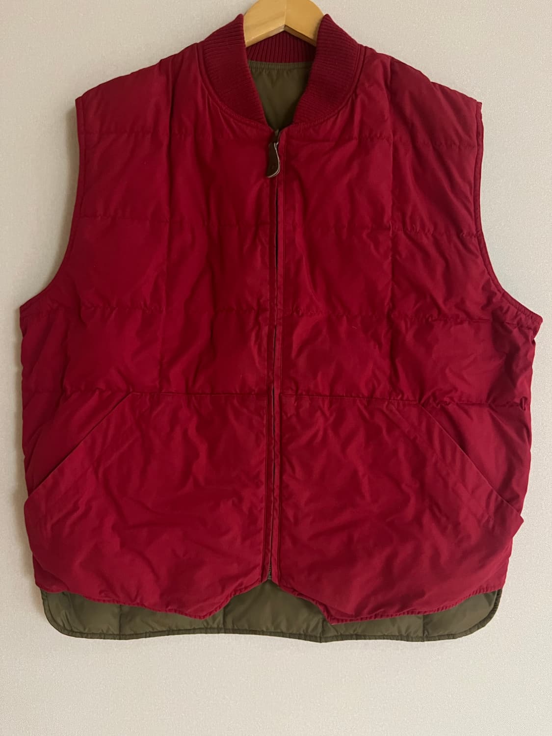 에디바우어 빈티지 다운 베스트 상품이미지1