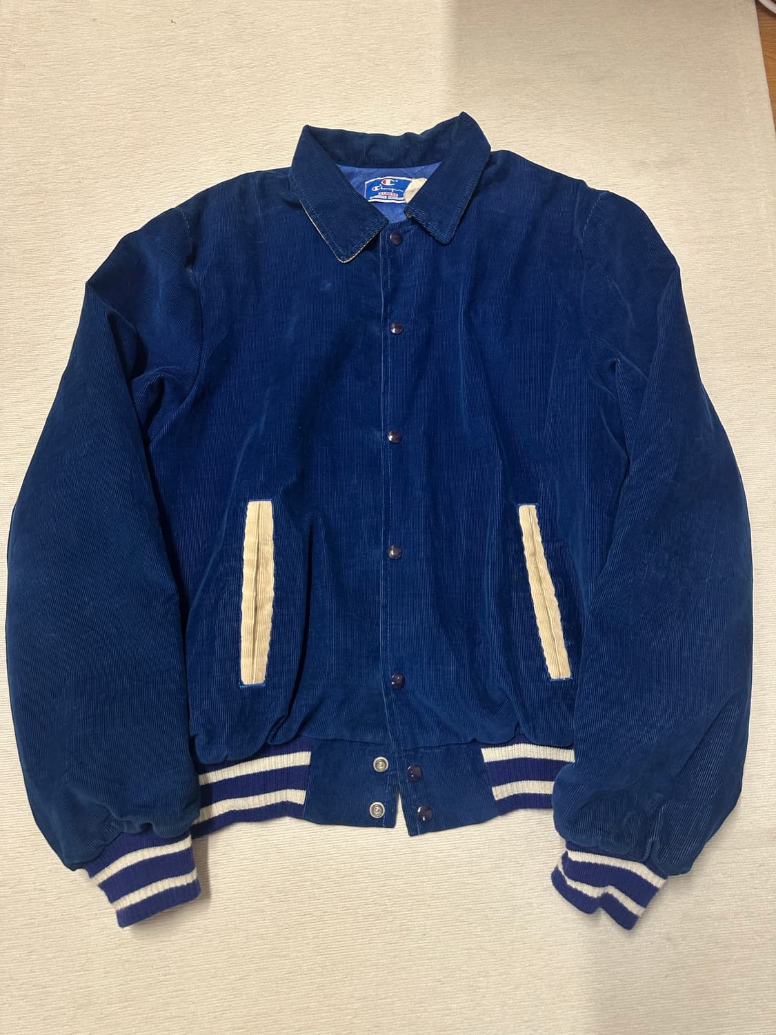 (XL)80s champion corduroy 바시티 상품이미지1