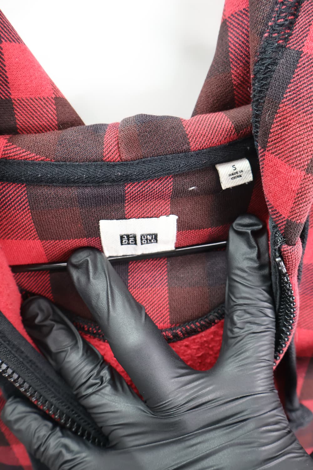 Uniqlo Checked Zip Up Hoodies 상품이미지5