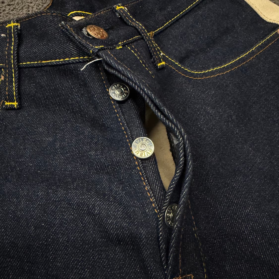 [ 정품/30 ] 에비수 빈티지 빅로고 데님 청바지 상품이미지5