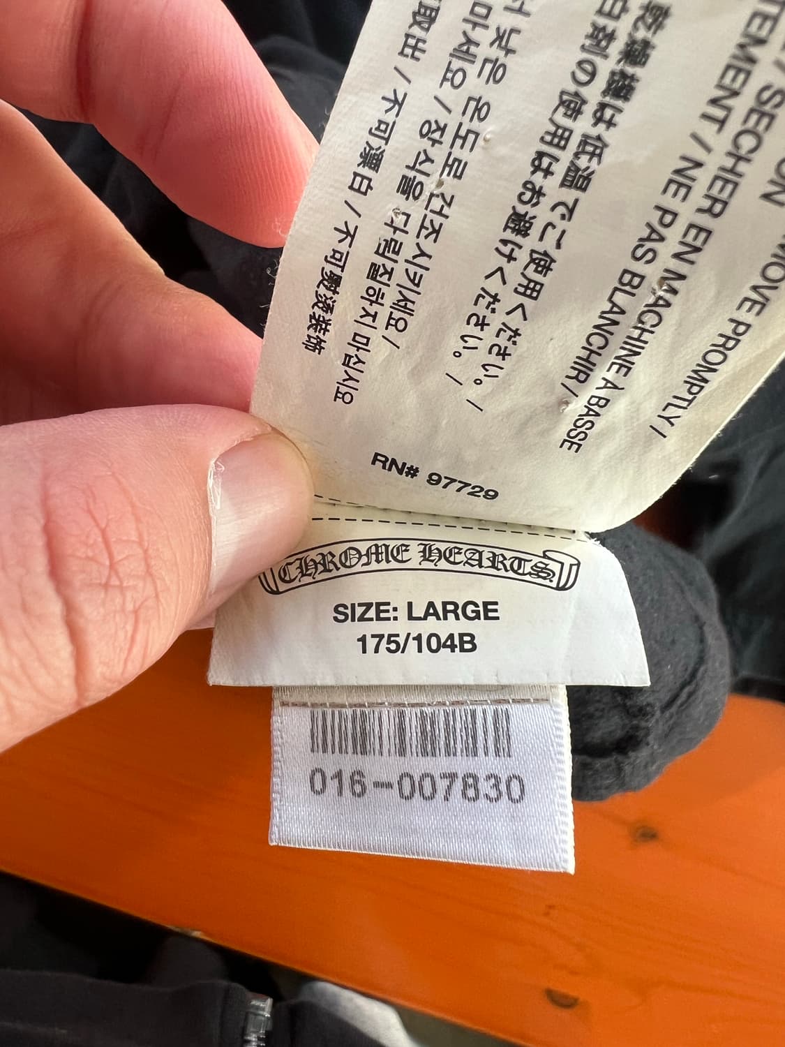 [L] 크롬하츠 바인대거 티셔츠 상품이미지4