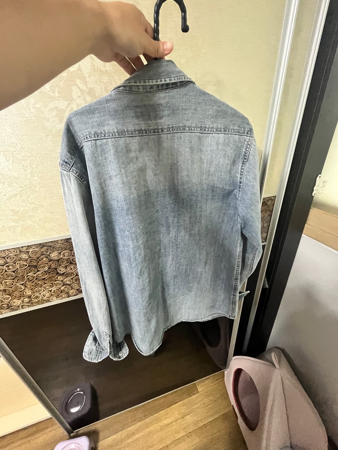 더블알엘 데님셔츠 m 상품이미지3