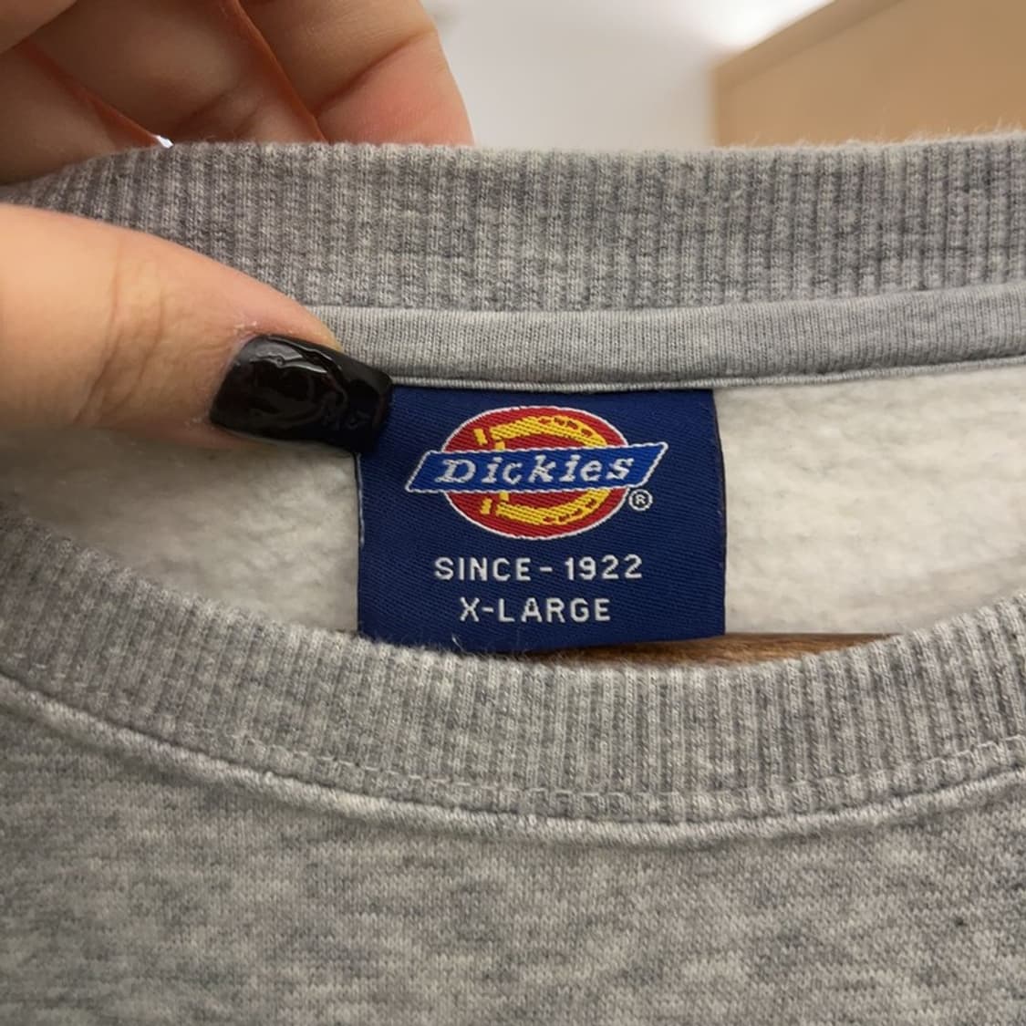 디키즈 올드스쿨 빈티지 빅로고 기모 맨투맨 XL C07498 상품이미지5