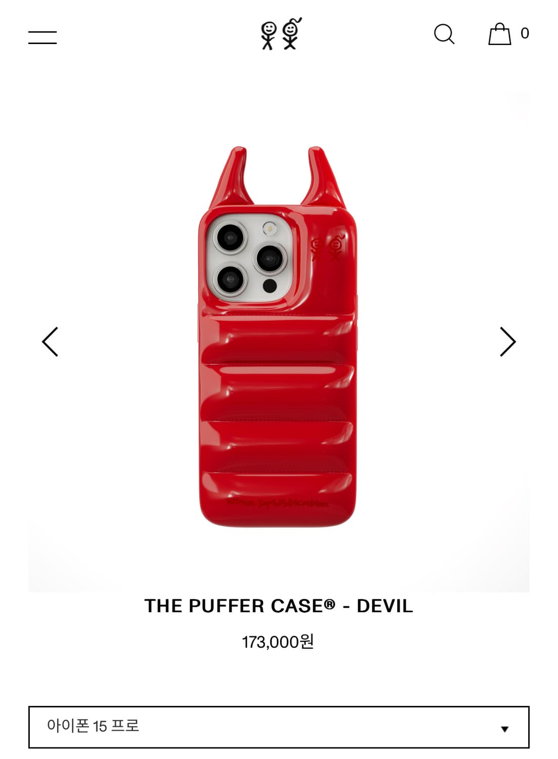 아이폰 15PRO - 어반 소피스티케이션 - DEVIL  상품이미지1