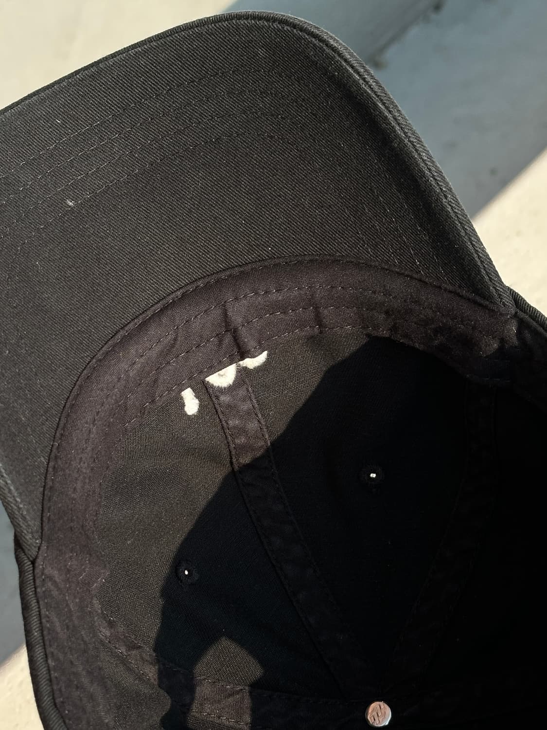 [F] Lee 리 로고 블랙 볼캡 모자 상품이미지6