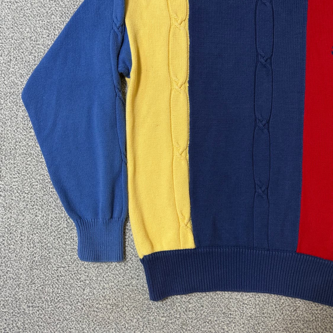 90s 노티카 컬러블록 니트 L 상품이미지5