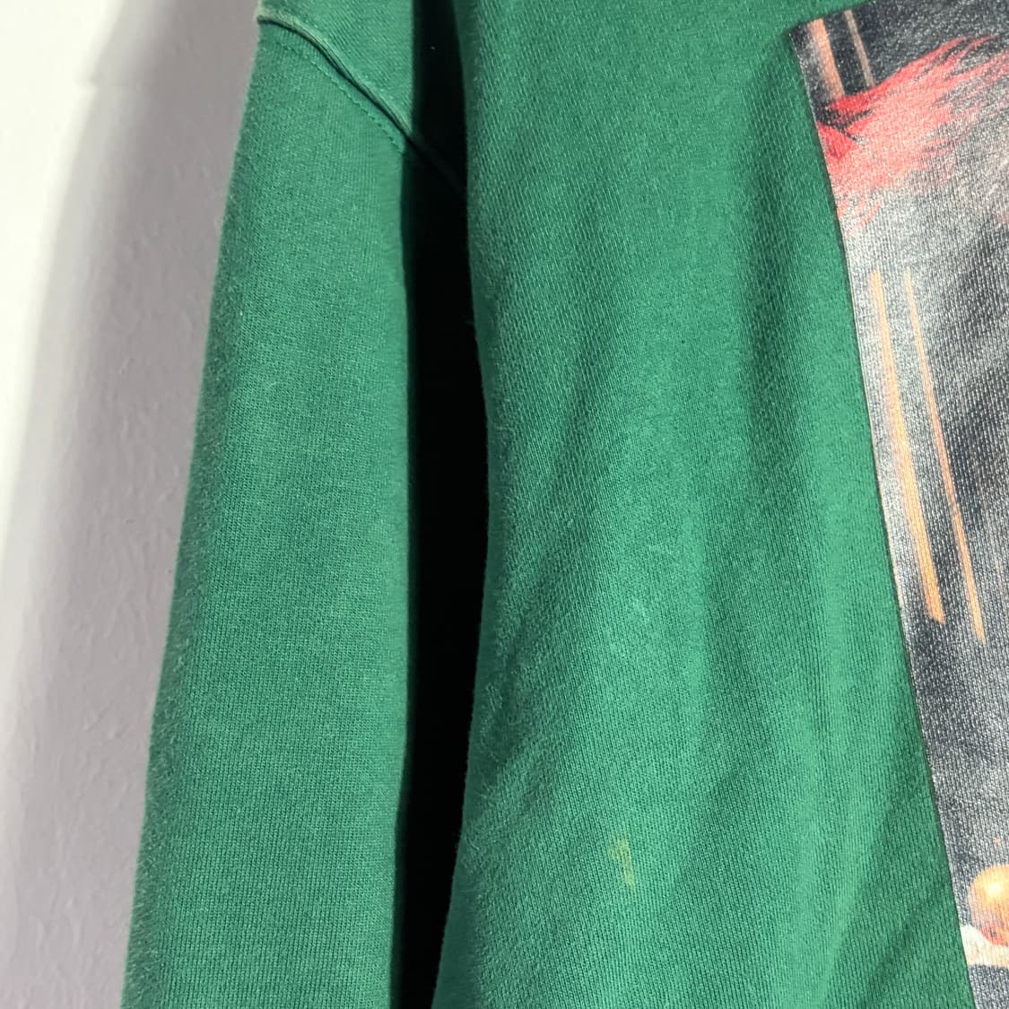 오프화이트 그린 후드티 (무료배송) 상품이미지2