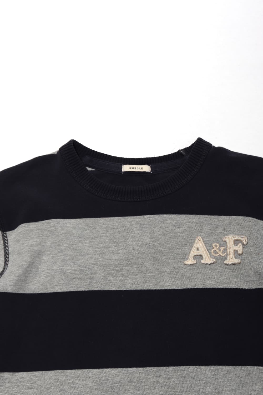 ABERCROMBIE 스트라이프 롱슬리브 티셔츠 size XL 상품이미지3