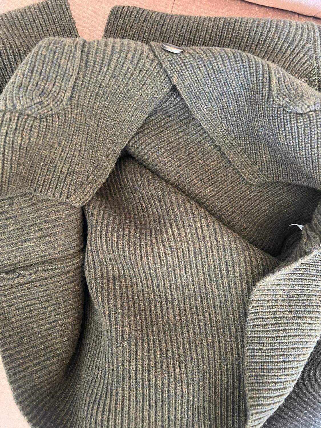 시리즈 남성 보카시카키 숄카라가디건 울가디건 상품이미지6