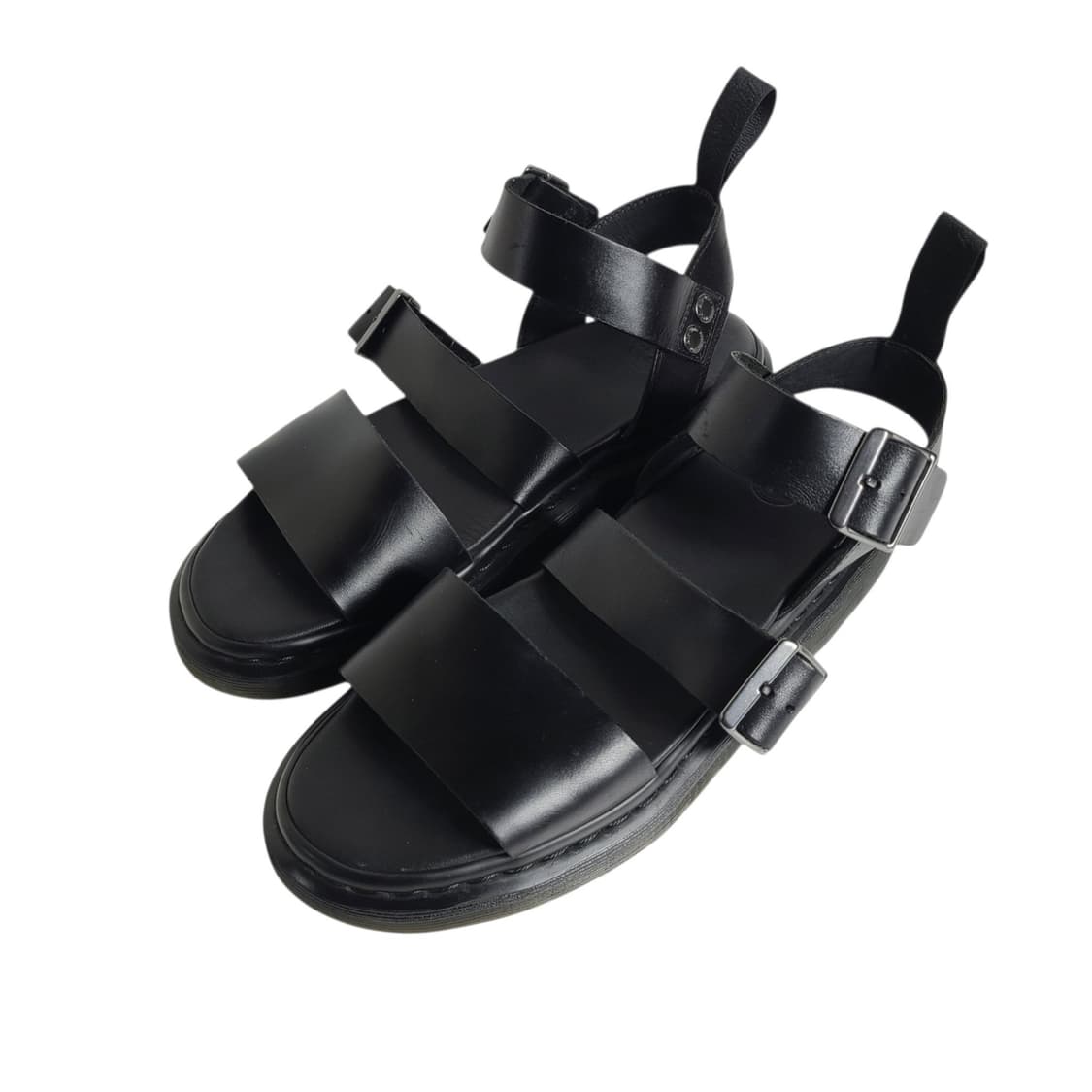270) Dr.martens 닥터마틴 그리폰 블랙 레더 샌들 상품이미지2