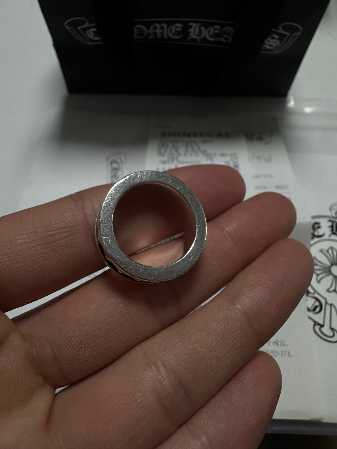 크롬하츠 미니플러스링 18.5호 상품이미지4