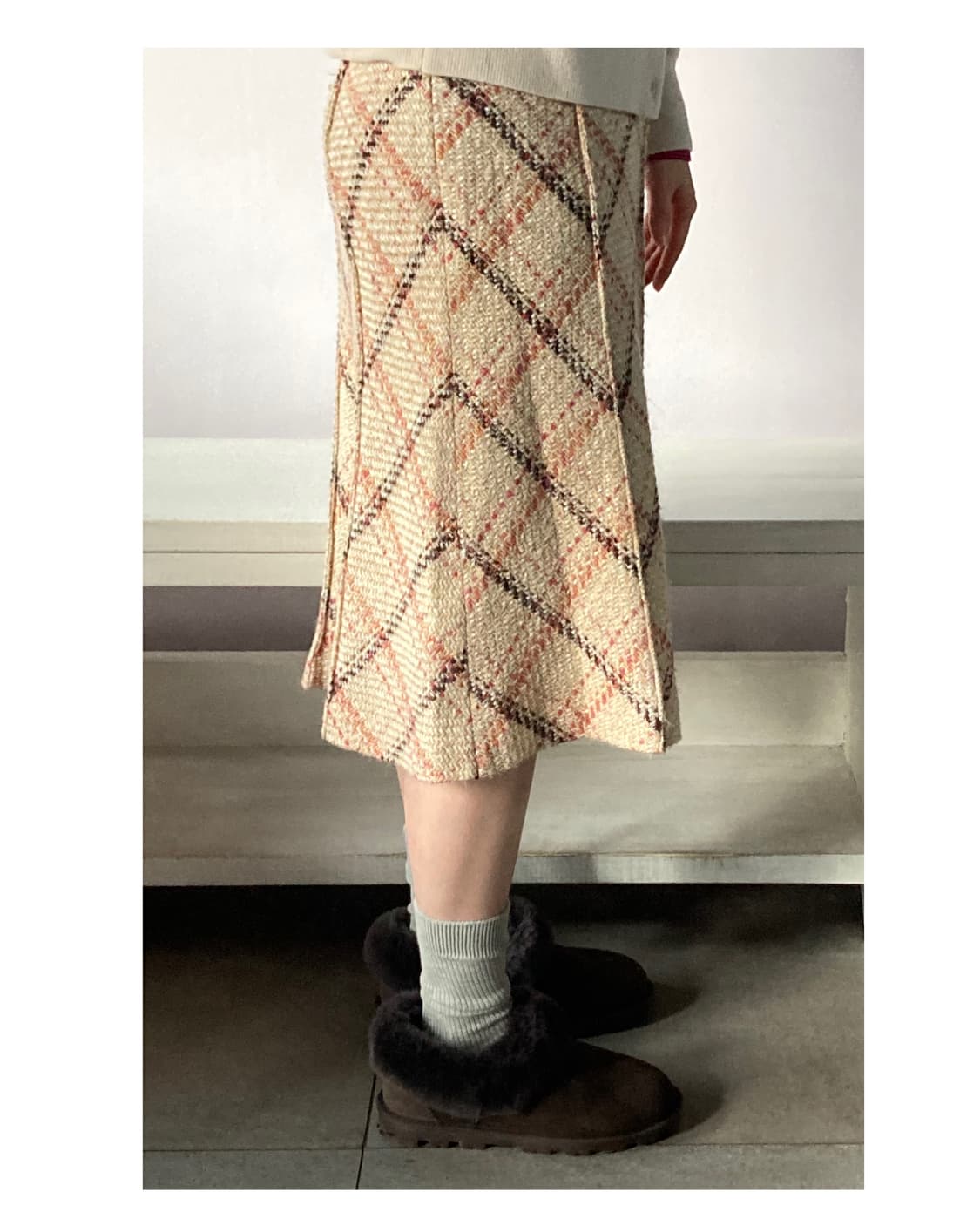 쿠미쿄쿠체크스커트 상품이미지1